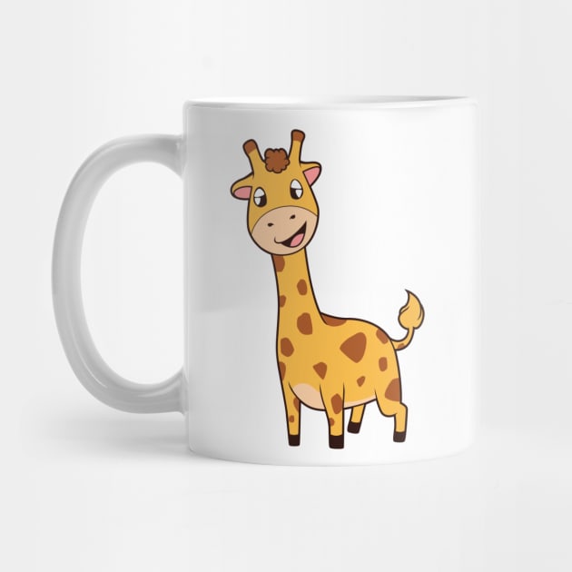 Kawaii Giraffe by Modern Medieval Design